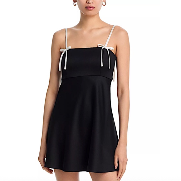 Alice and Olivia Morgan Babydoll Mini Dress - Picture 2 of 8